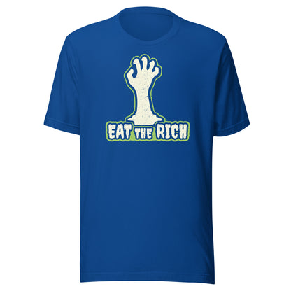 Eat The Rich Zombie Hand Tee - Blurb Shirts