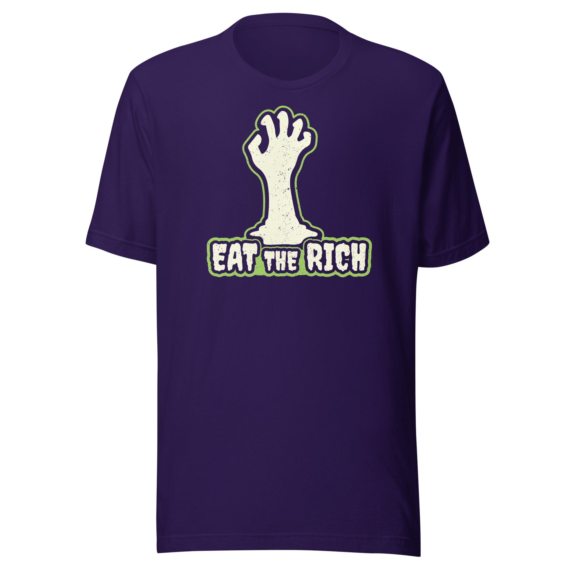 Eat The Rich Zombie Hand Tee - Blurb Shirts