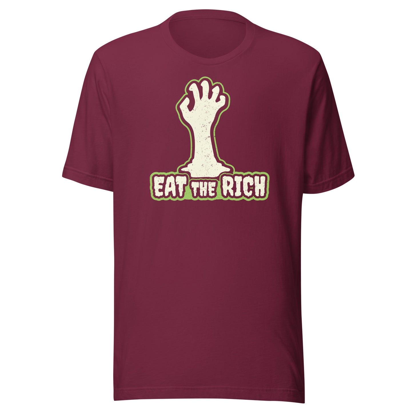 Eat The Rich Zombie Hand Tee - Blurb Shirts