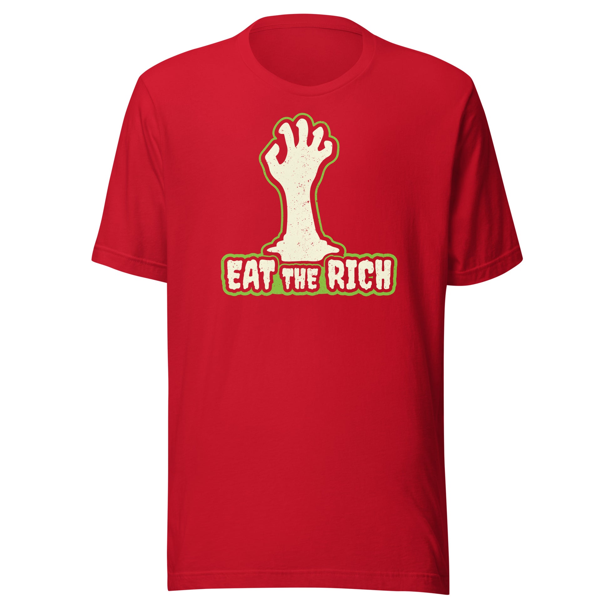 Eat The Rich Zombie Hand Tee - Blurb Shirts