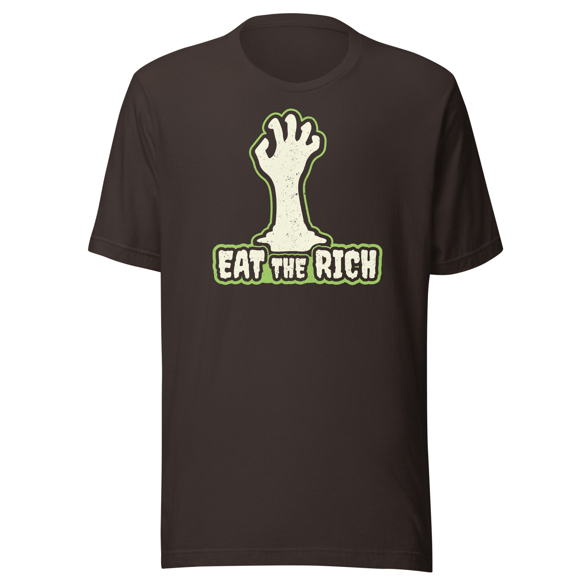 Eat The Rich Zombie Hand Tee - Blurb Shirts