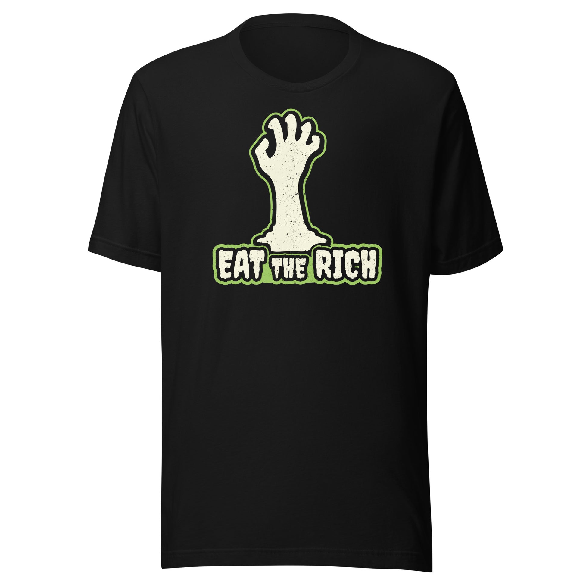 Eat The Rich Zombie Hand Tee - Blurb Shirts