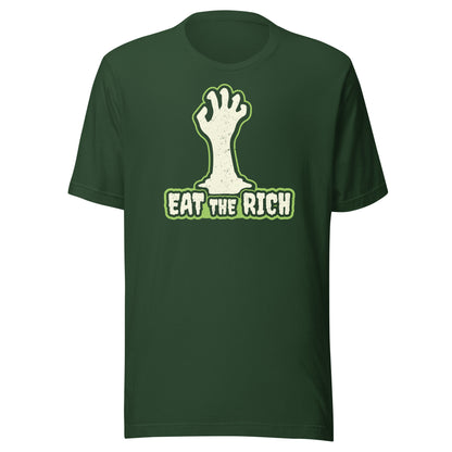 Eat The Rich Zombie Hand Tee - Blurb Shirts