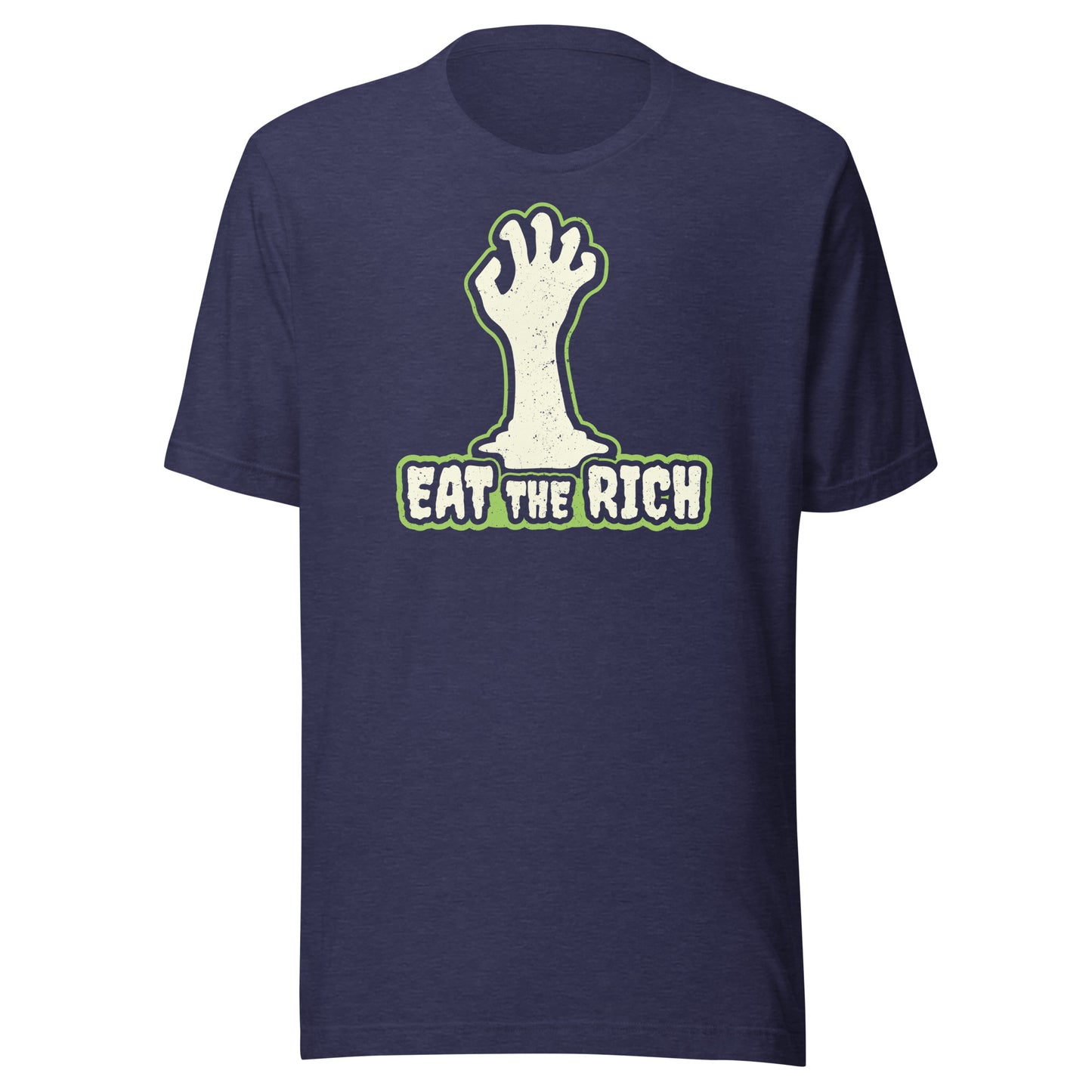 Eat The Rich Zombie Hand Tee - Blurb Shirts