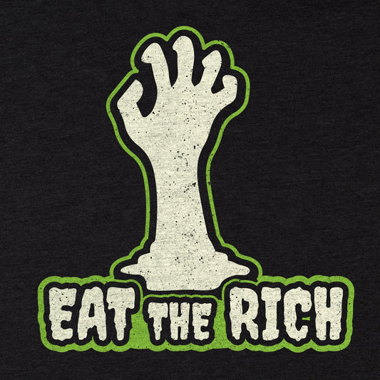 Eat The Rich Zombie Hand Tee - Blurb Shirts