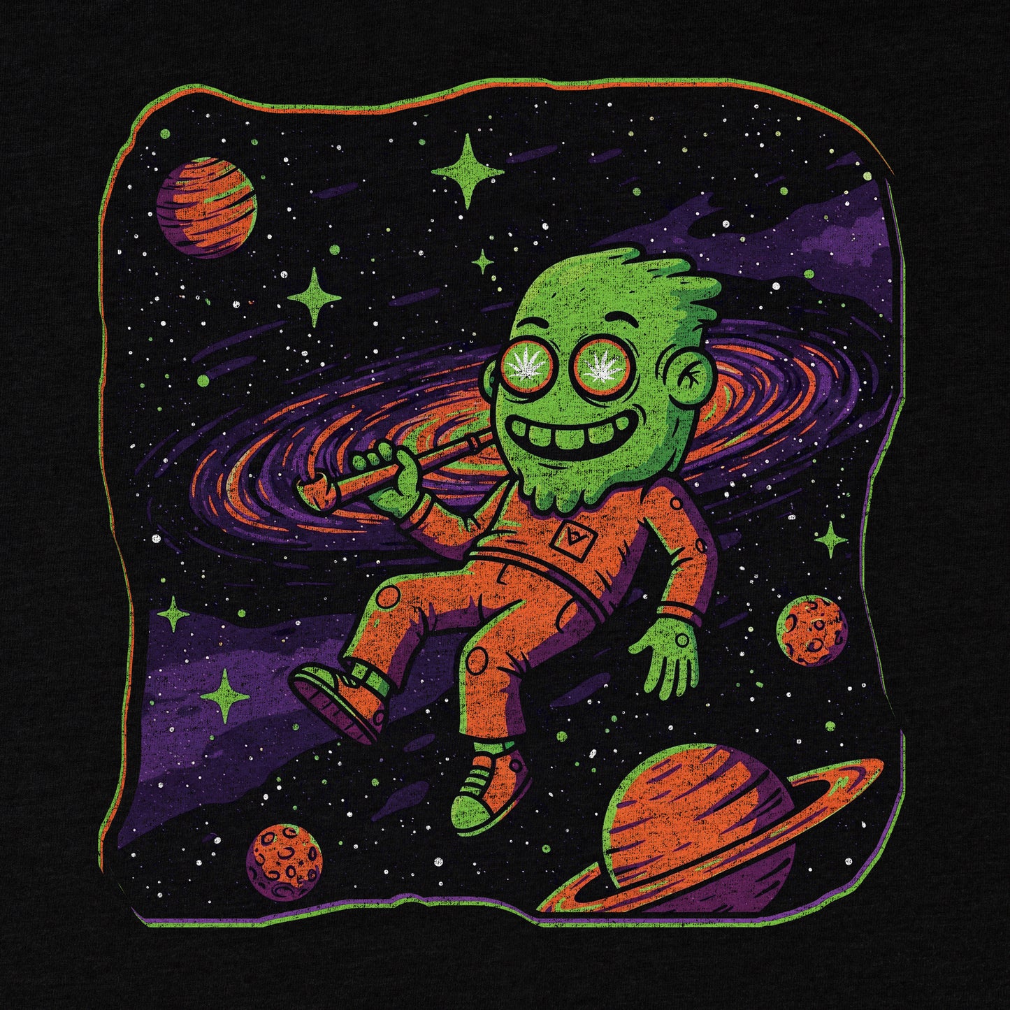 Galactic Toke Tee - Blurb Shirts