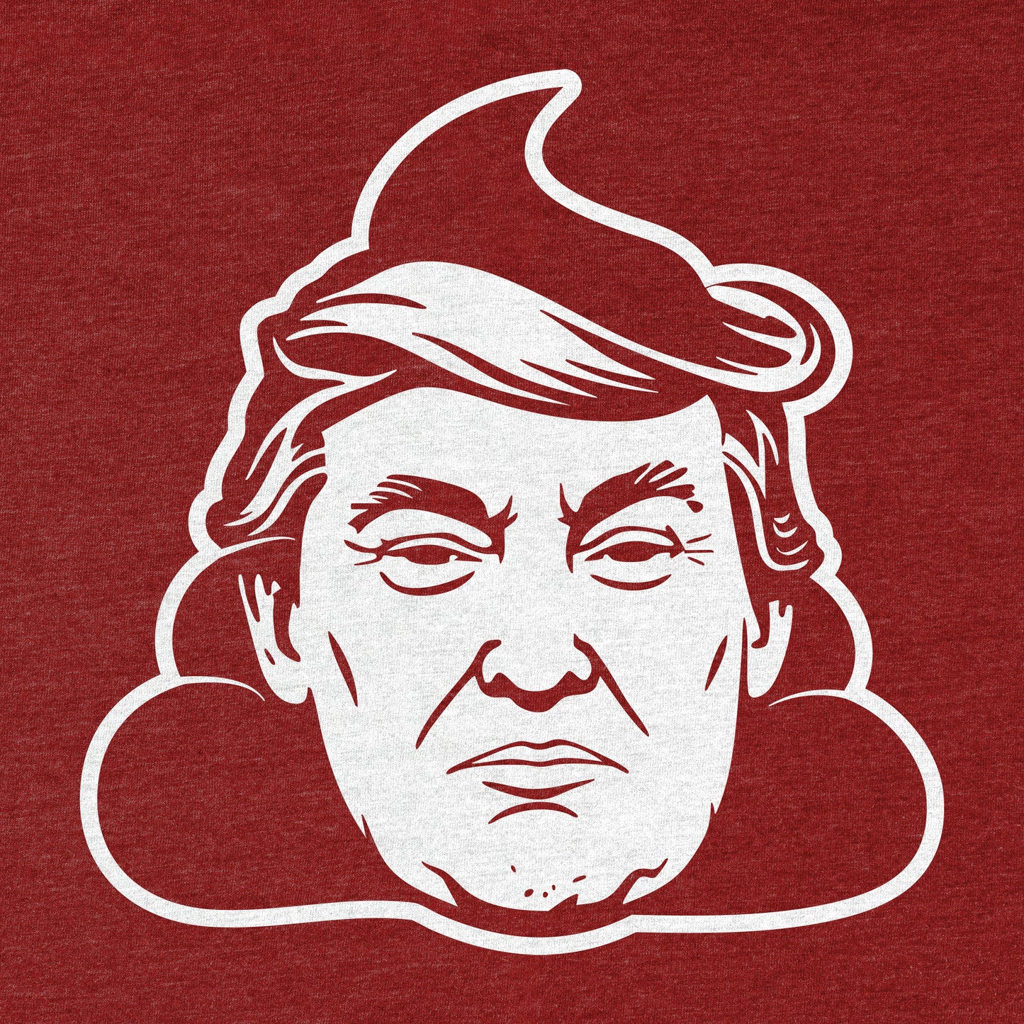 Donald Trump Poopyface Tee - Blurb Shirts