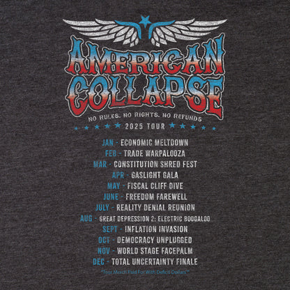 American Collapse Tour 2025 Tee - Blurb Shirts
