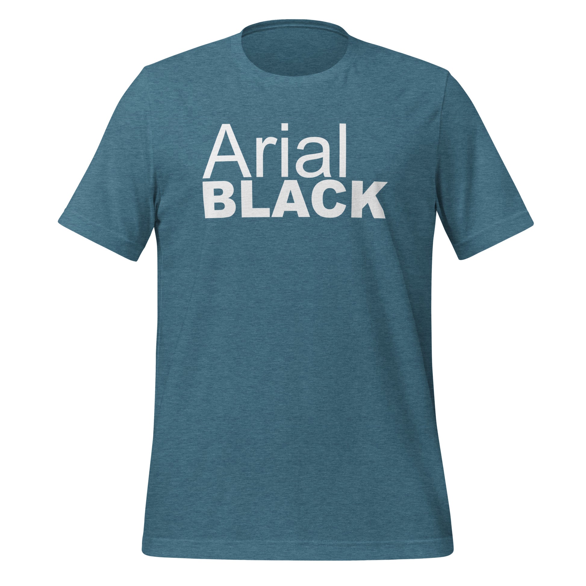Arial Black Tee - Blurb Shirts