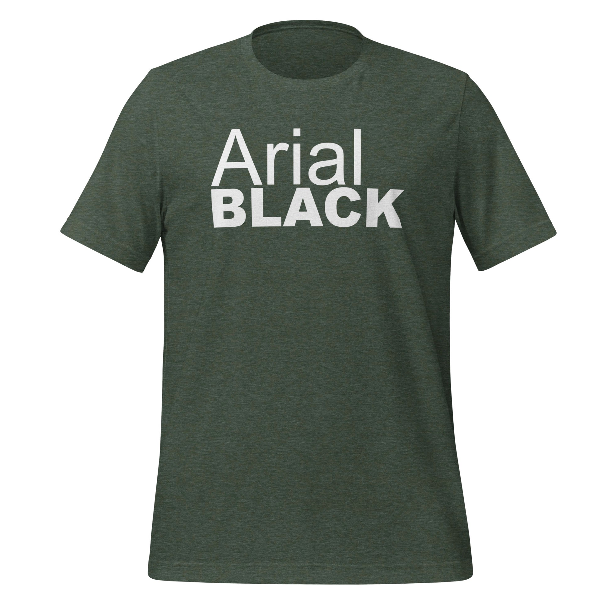 Arial Black Tee - Blurb Shirts
