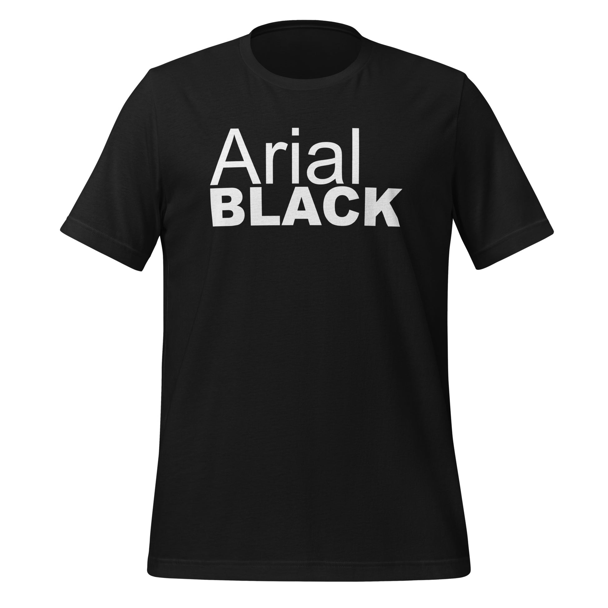 Arial Black Tee - Blurb Shirts