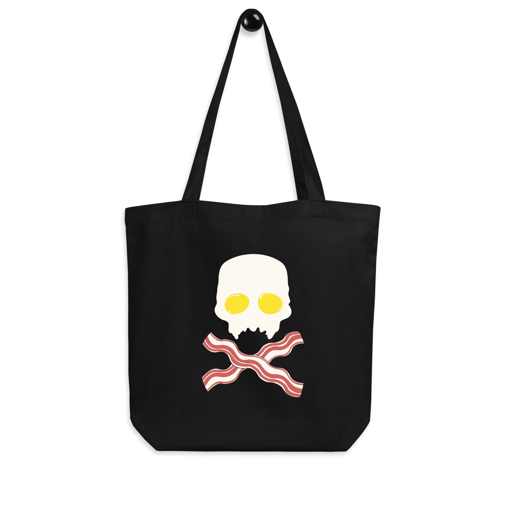 Breakfast Skull Tote Bag - Blurb Shirts
