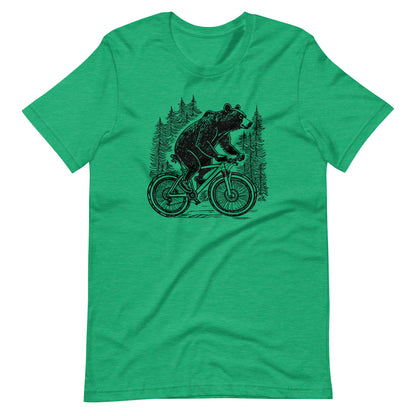 Mountain Bike Bear Tee - Blurb Shirts