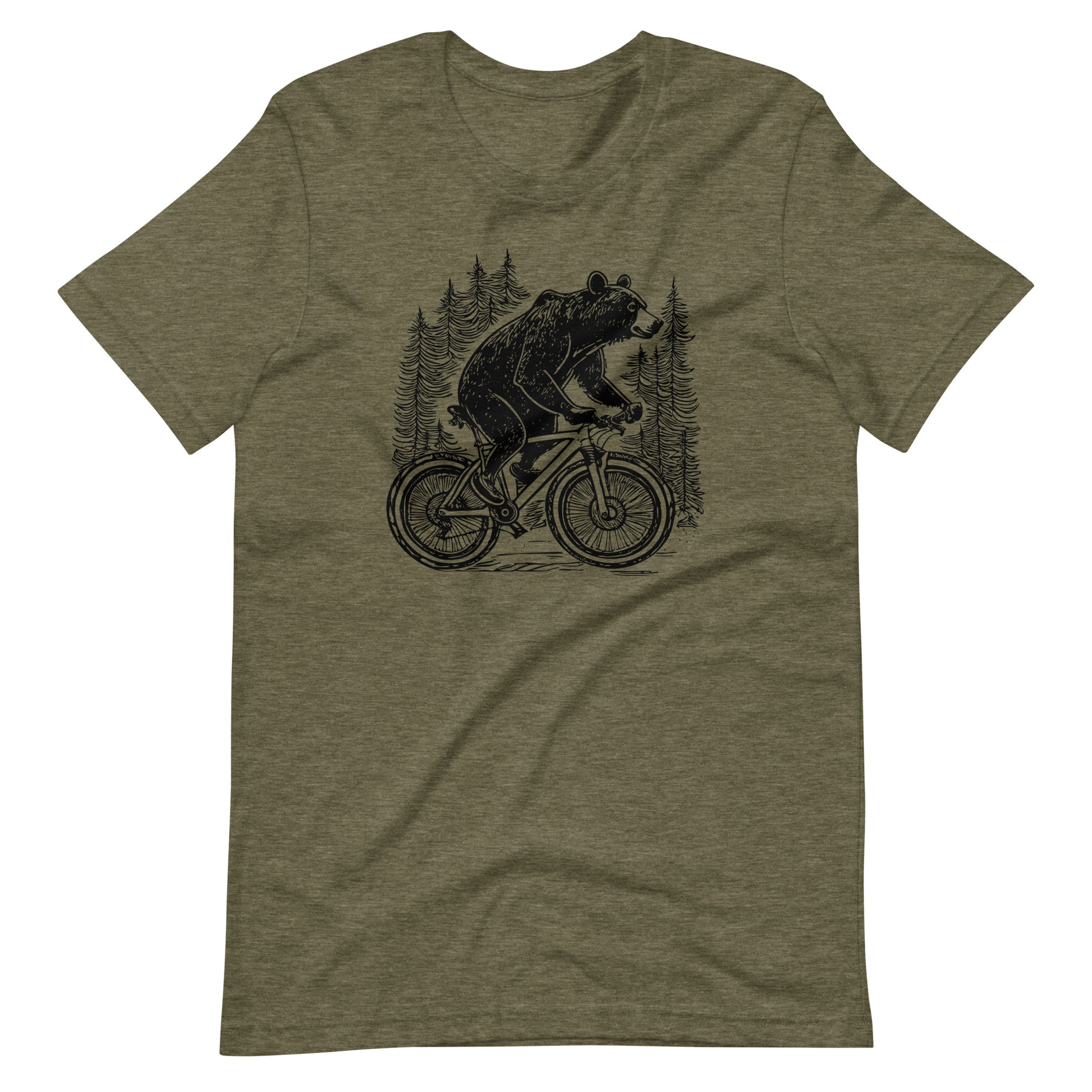 Mountain Bike Bear Tee - Blurb Shirts