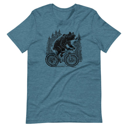 Mountain Bike Bear Tee - Blurb Shirts