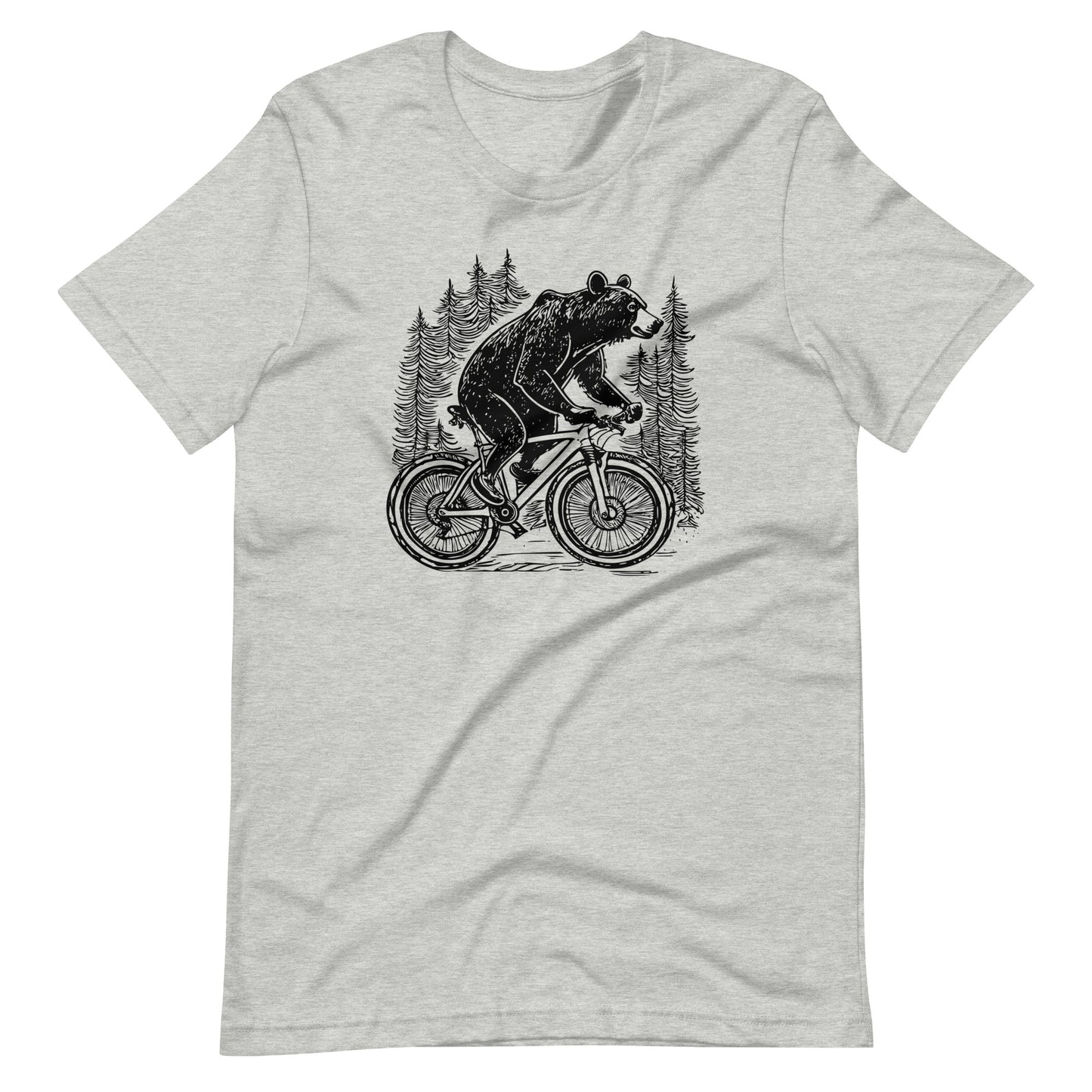 Mountain Bike Bear Tee - Blurb Shirts