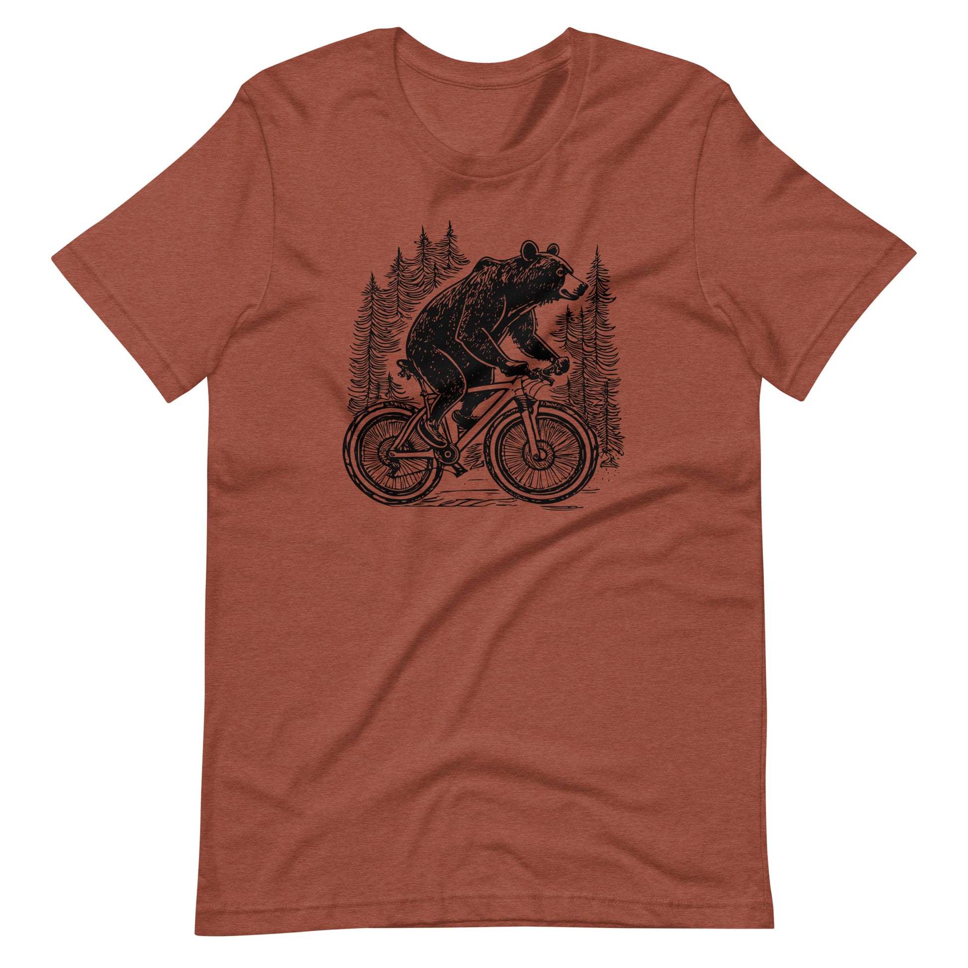 Mountain Bike Bear Tee - Blurb Shirts