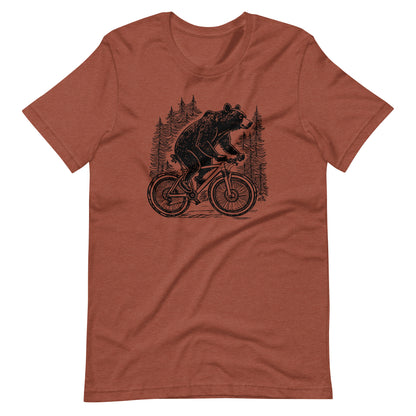 Mountain Bike Bear Tee - Blurb Shirts