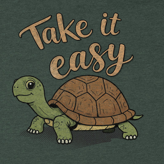 Take it Easy Turtle Tee - Blurb Shirts