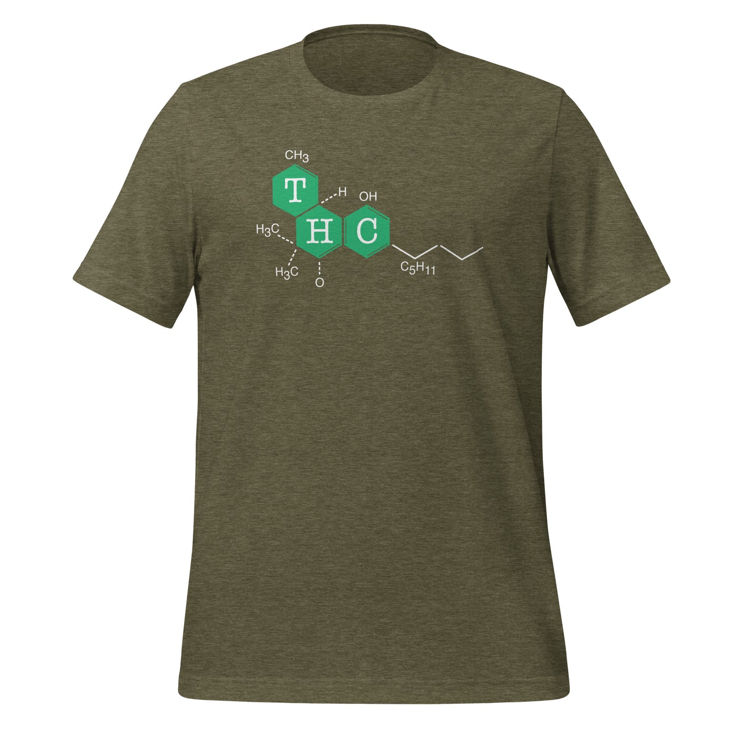 THC Molecule Tee - Blurb Shirts