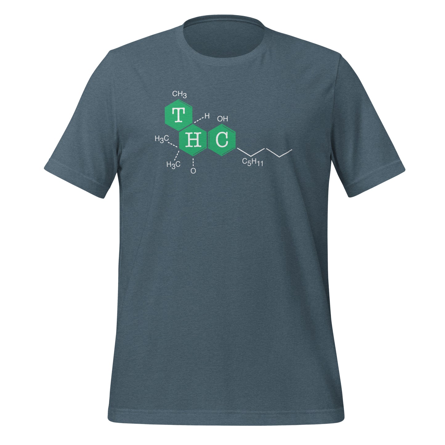 THC Molecule Tee - Blurb Shirts