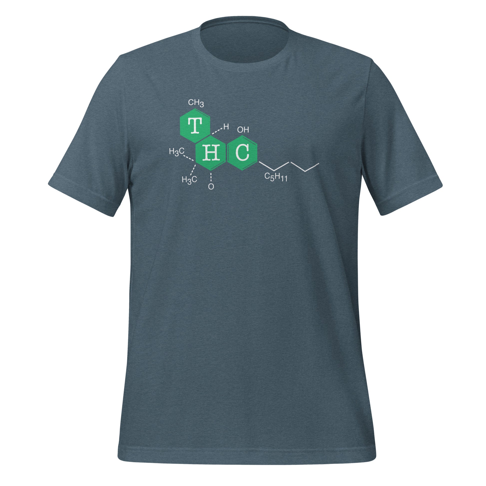 THC Molecule Tee - Blurb Shirts