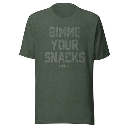 Gimme Your Snacks Tee - Blurb Shirts