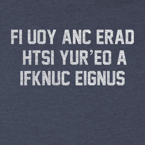 If You Can Read This Genius Tee - Blurb Shirts