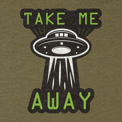 Take Me Away UFO Tee - Blurb Shirts