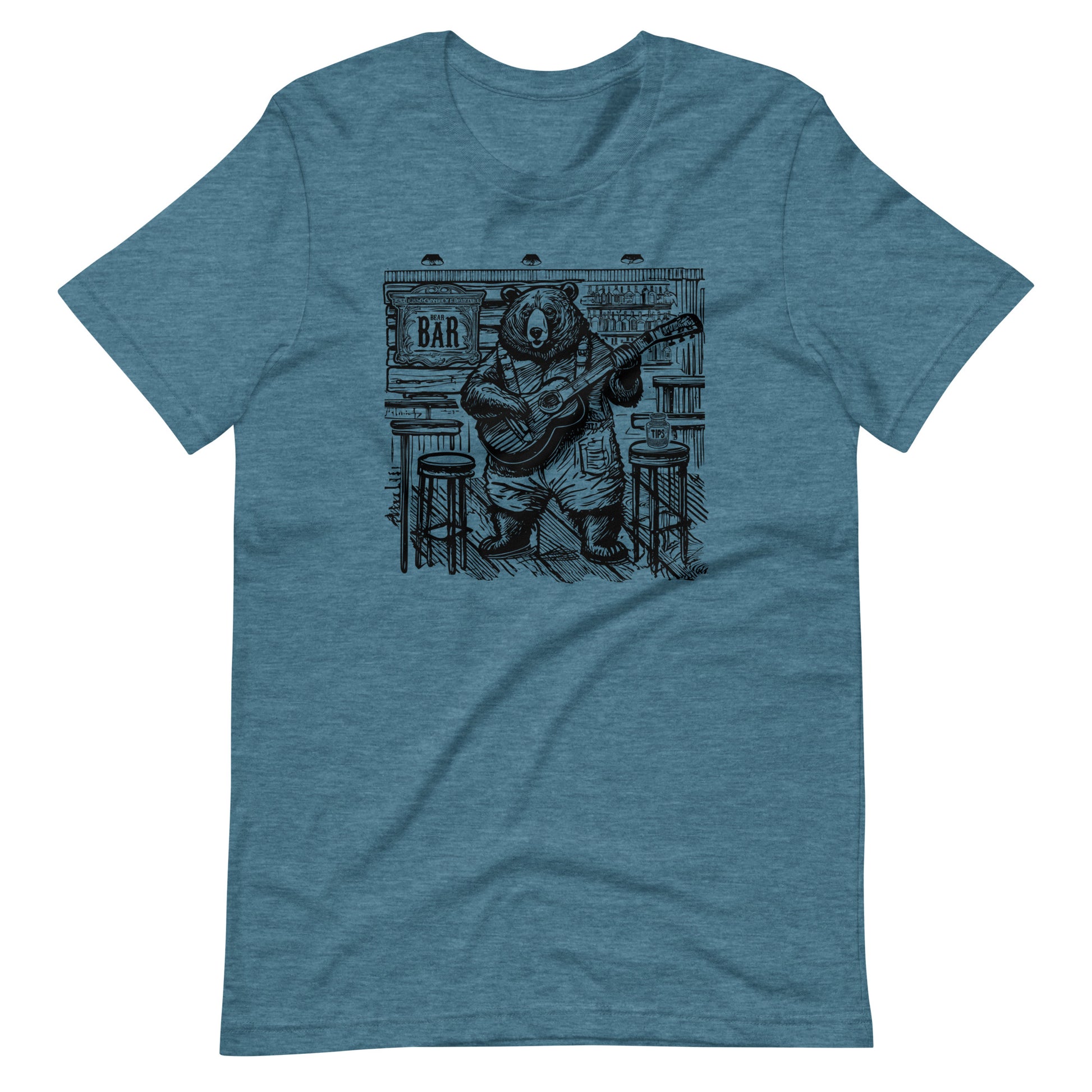Guitar Bear Tee - Blurb Shirts