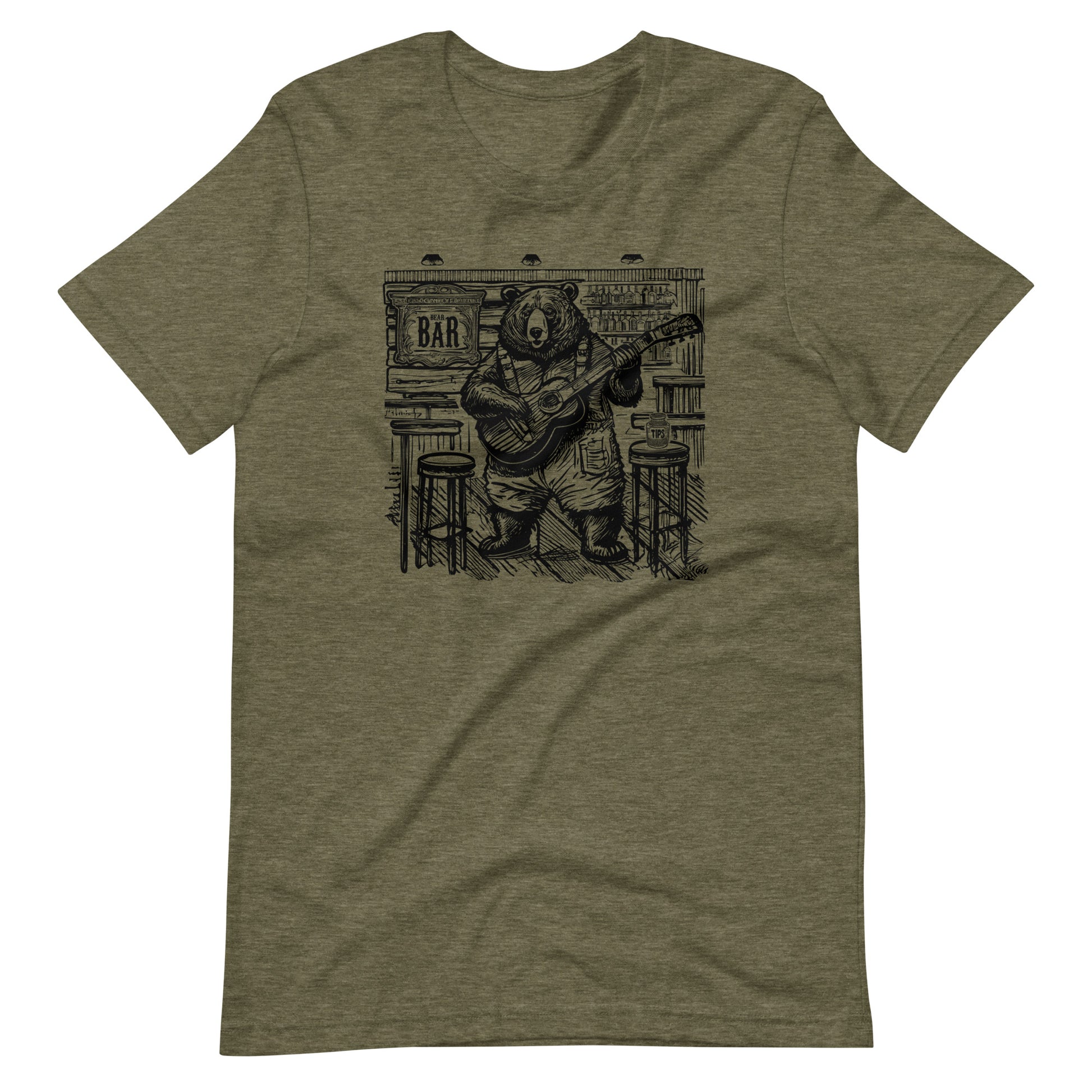 Guitar Bear Tee - Blurb Shirts