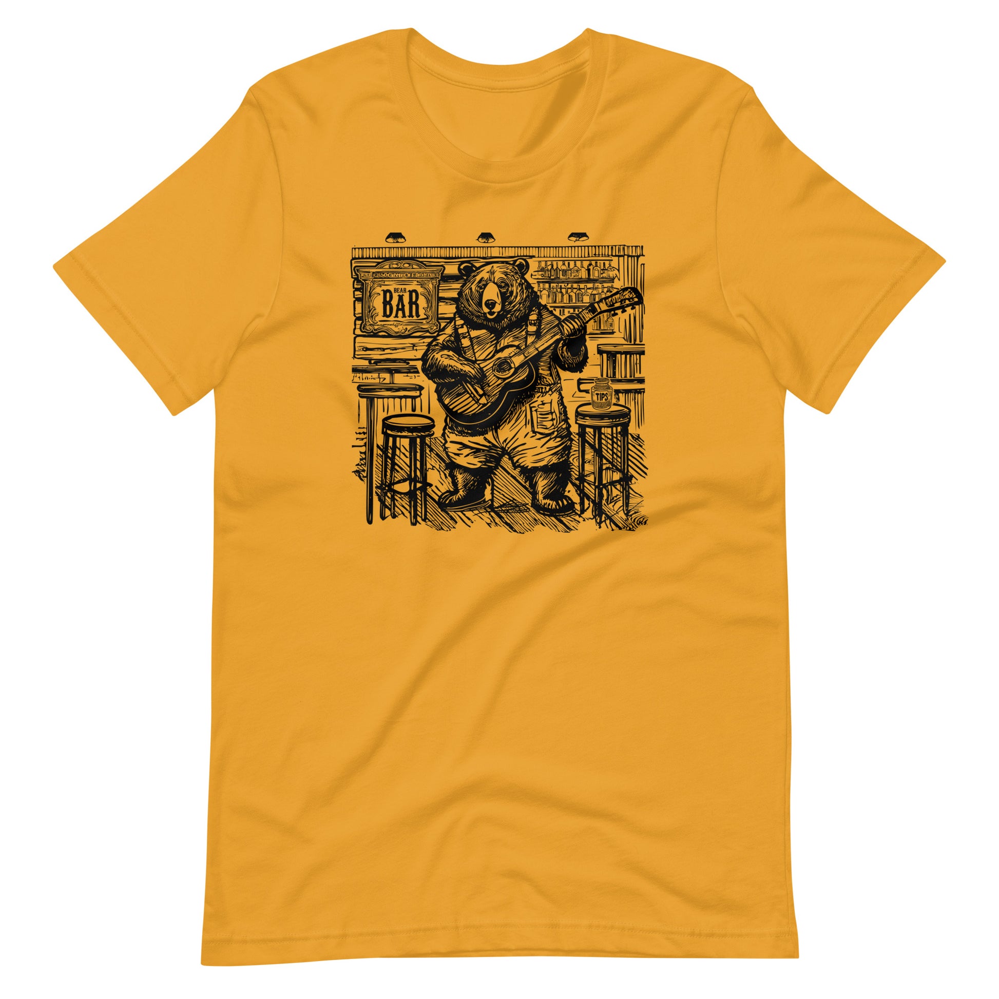 Guitar Bear Tee - Blurb Shirts