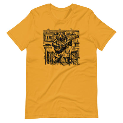 Guitar Bear Tee - Blurb Shirts