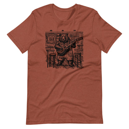 Guitar Bear Tee - Blurb Shirts
