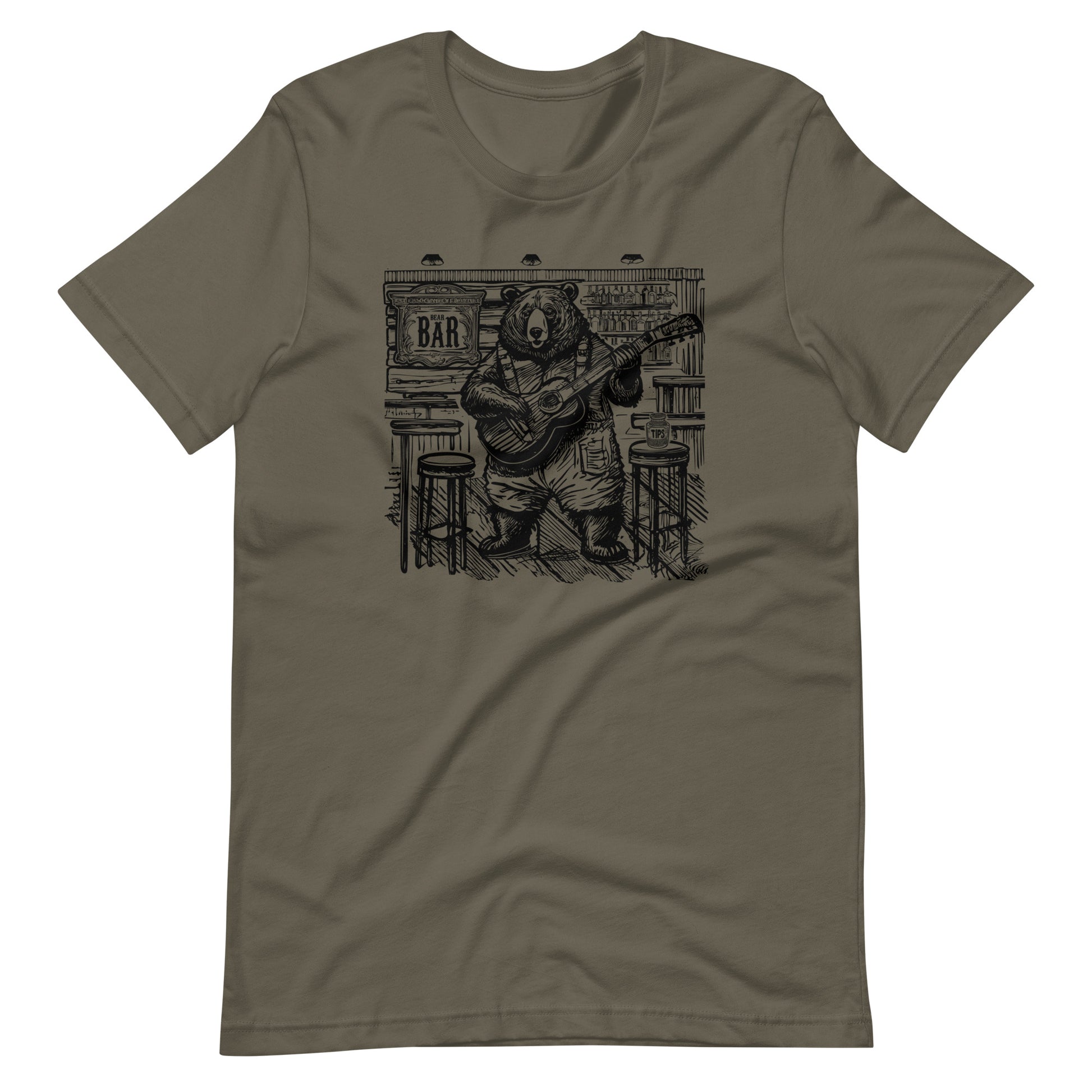 Guitar Bear Tee - Blurb Shirts