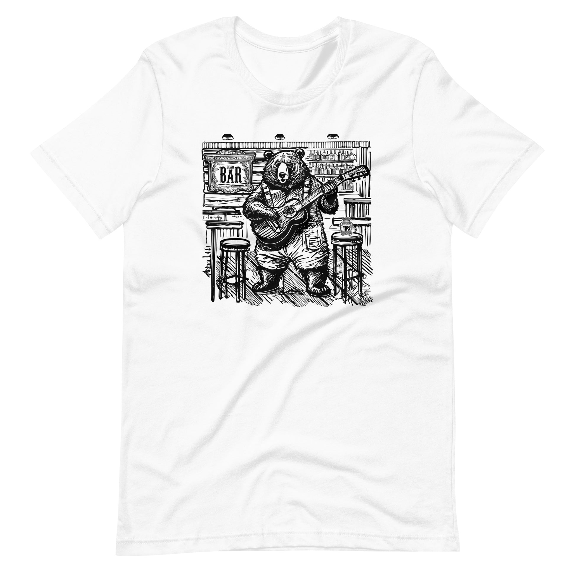 Guitar Bear Tee - Blurb Shirts