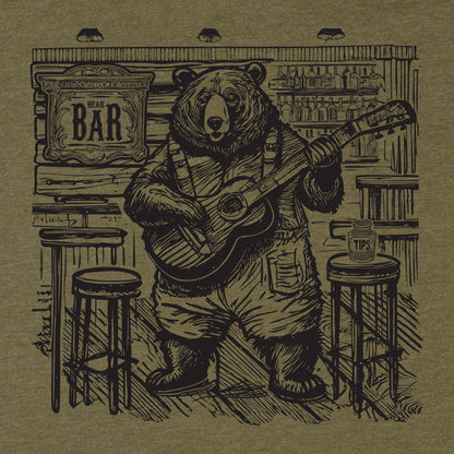 Guitar Bear Tee - Blurb Shirts