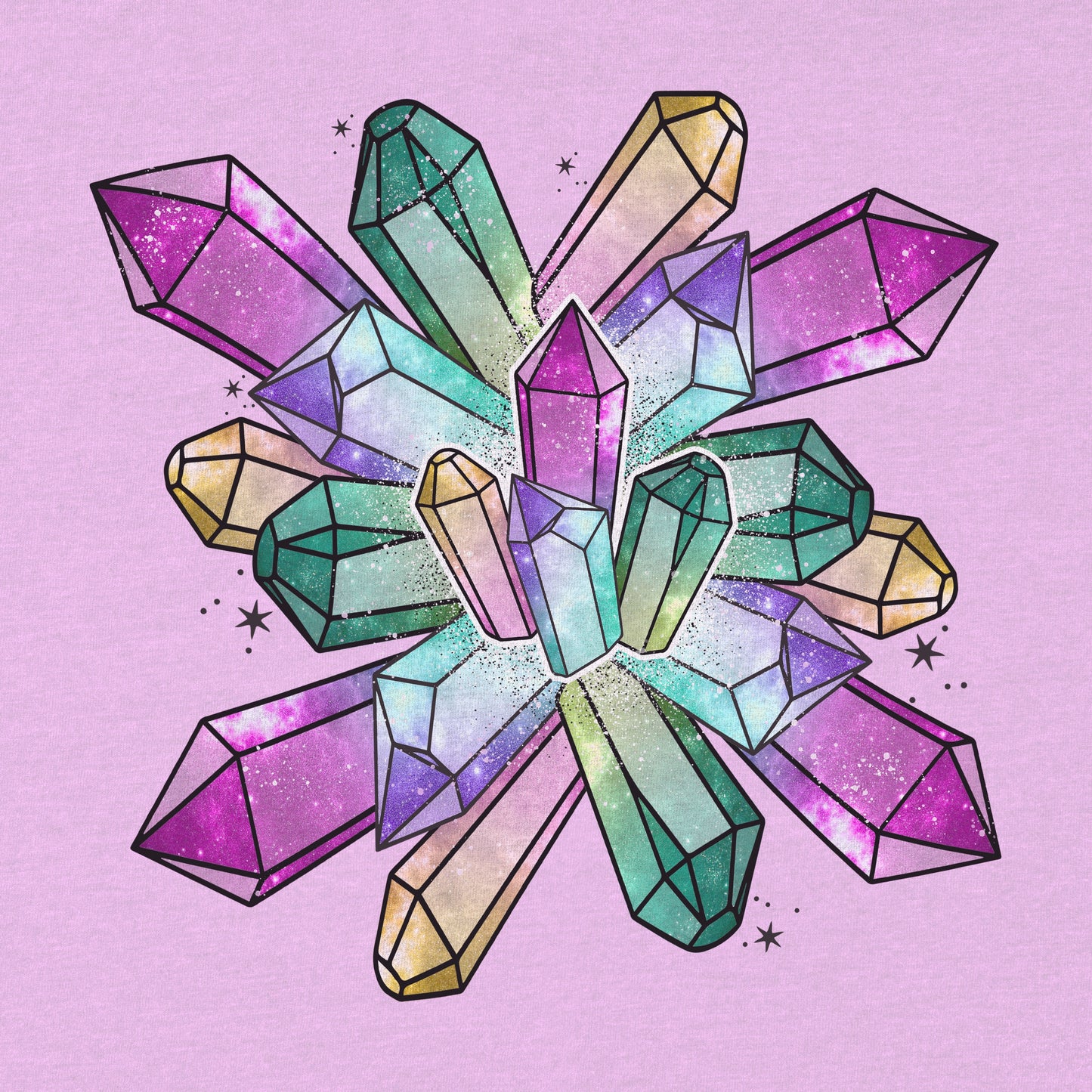 Crystal Galaxy Tee - Blurb Shirts