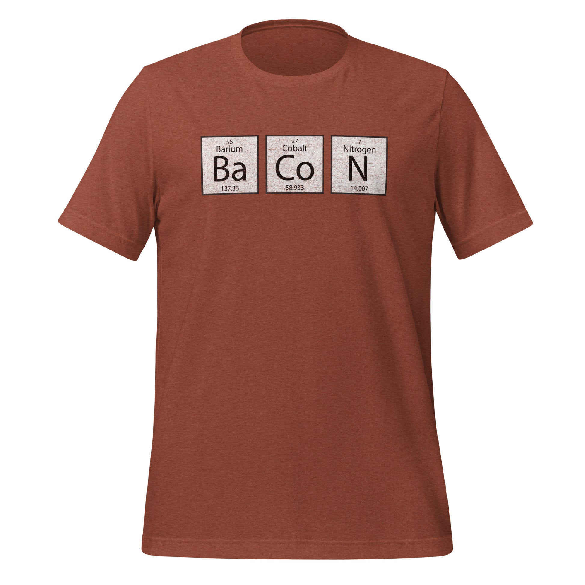 Bacon Elements Tee - Blurb Shirts