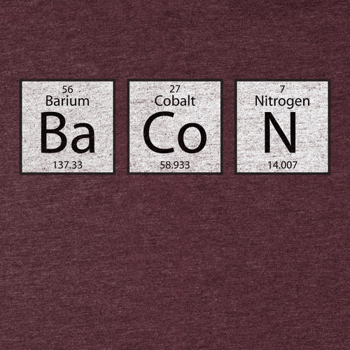 Bacon Elements Tee - Blurb Shirts
