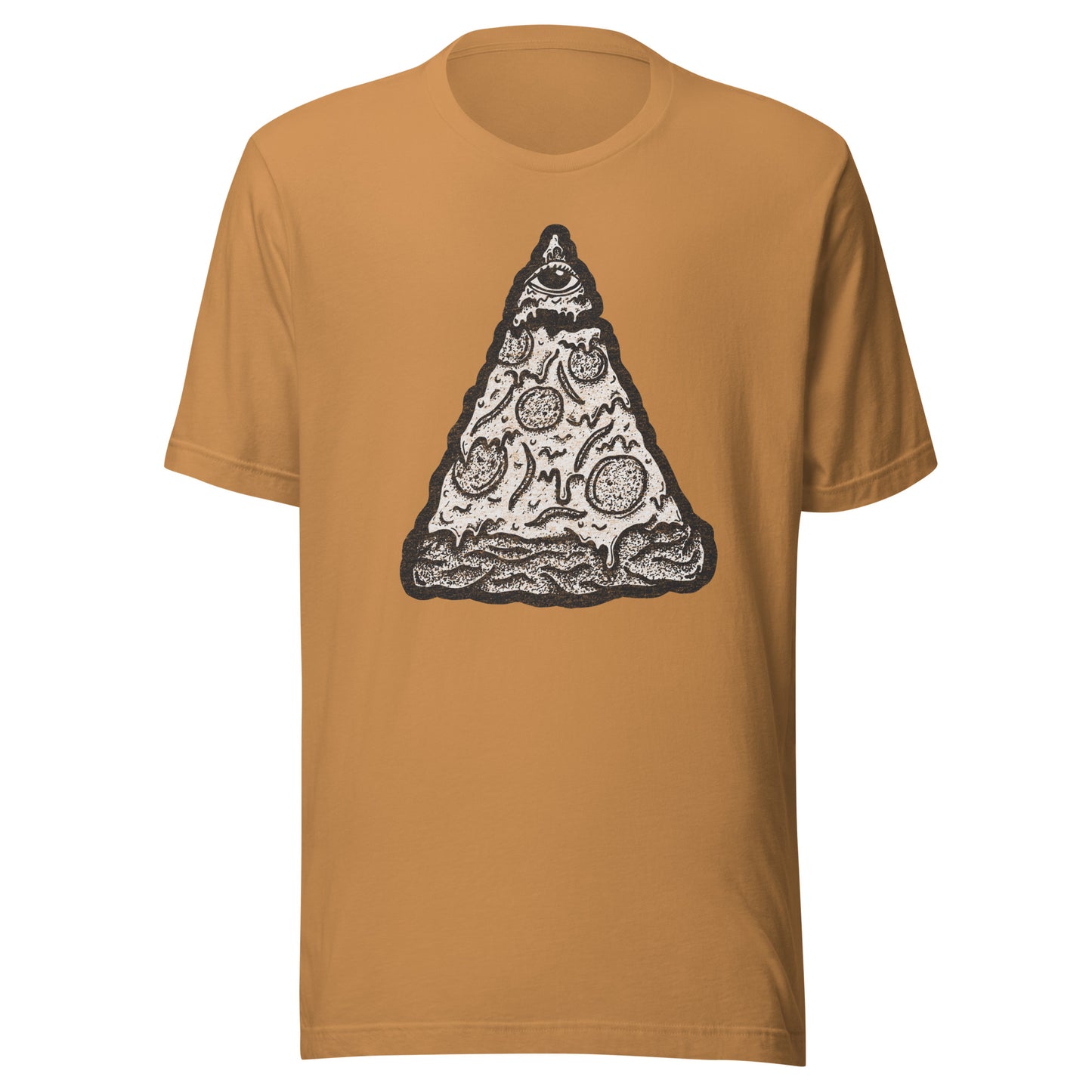 All Knowing Pizza Tee - Blurb Shirts