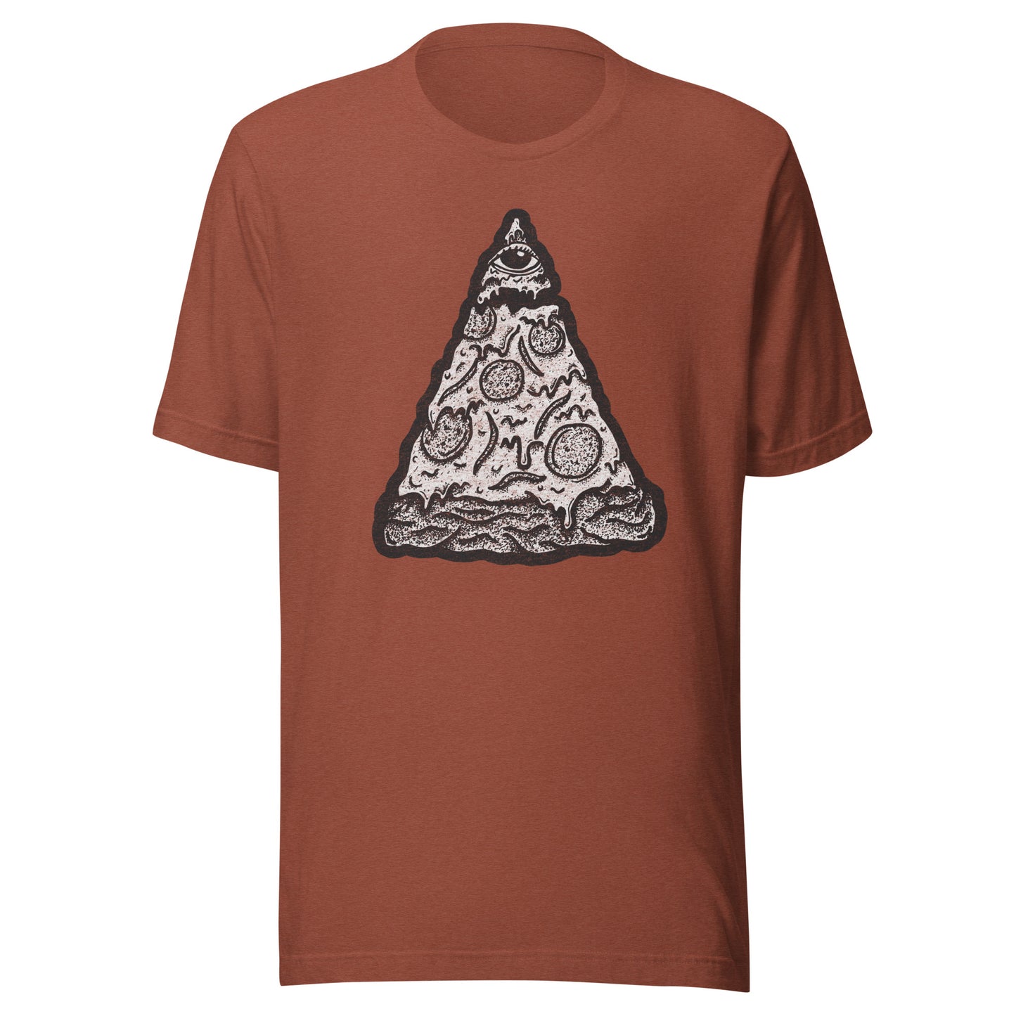All Knowing Pizza Tee - Blurb Shirts