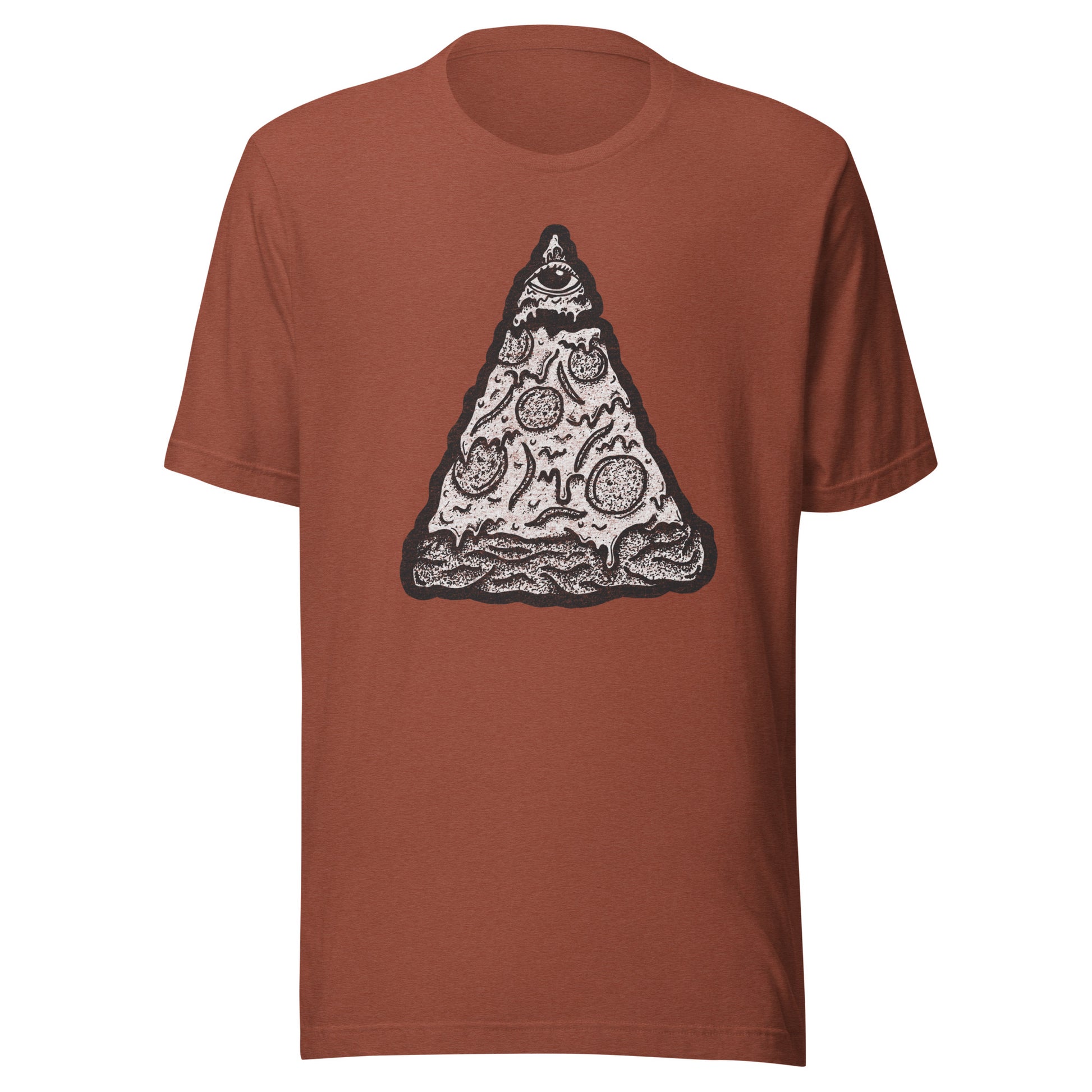 All Knowing Pizza Tee - Blurb Shirts