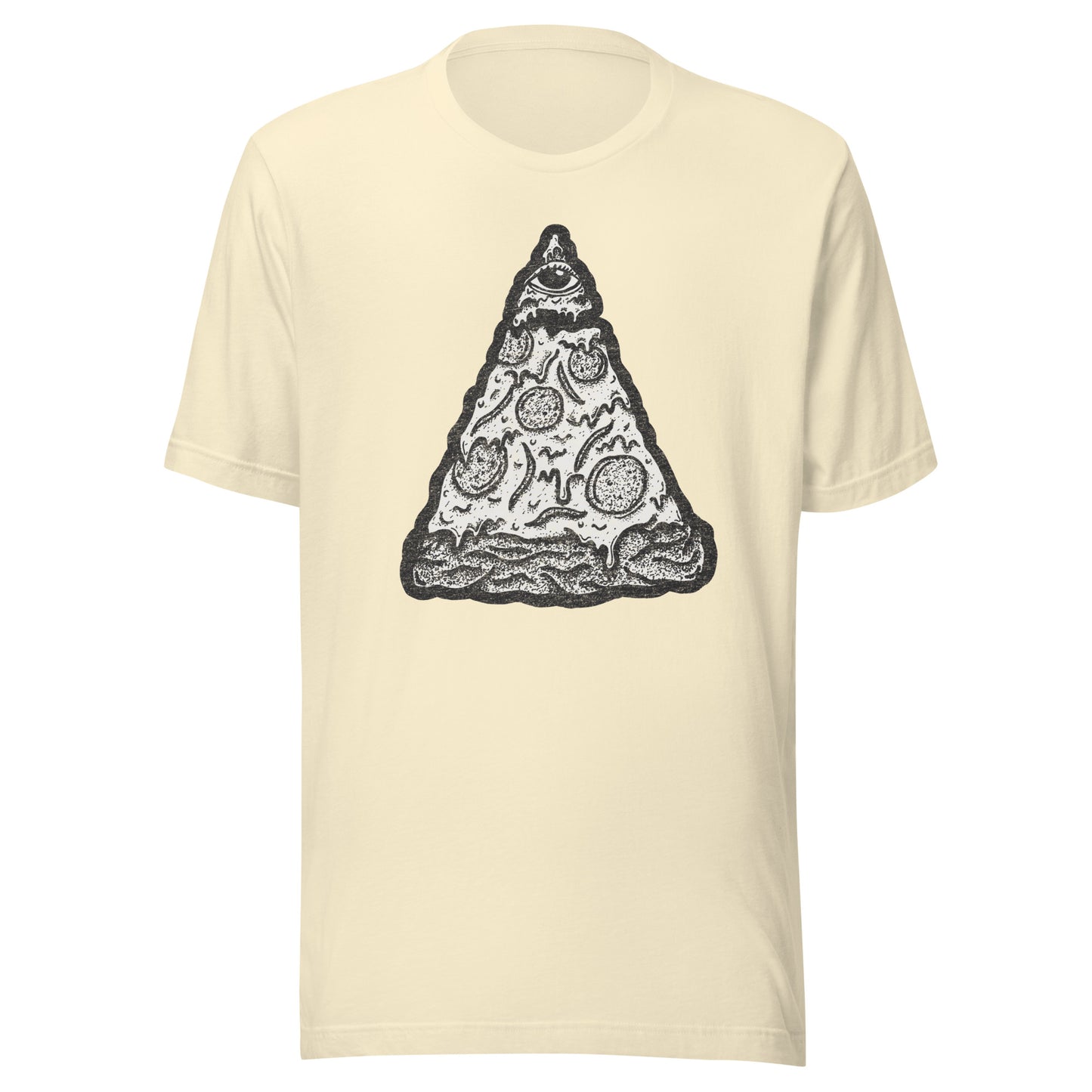 All Knowing Pizza Tee - Blurb Shirts
