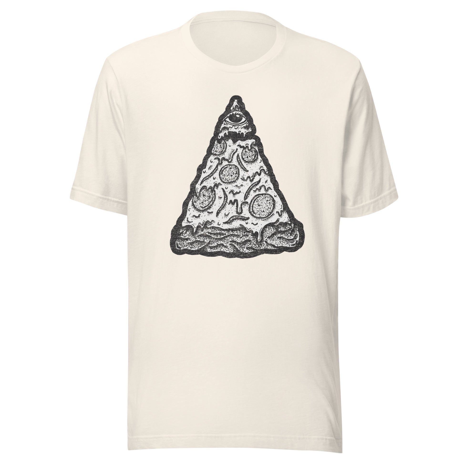 All Knowing Pizza Tee - Blurb Shirts