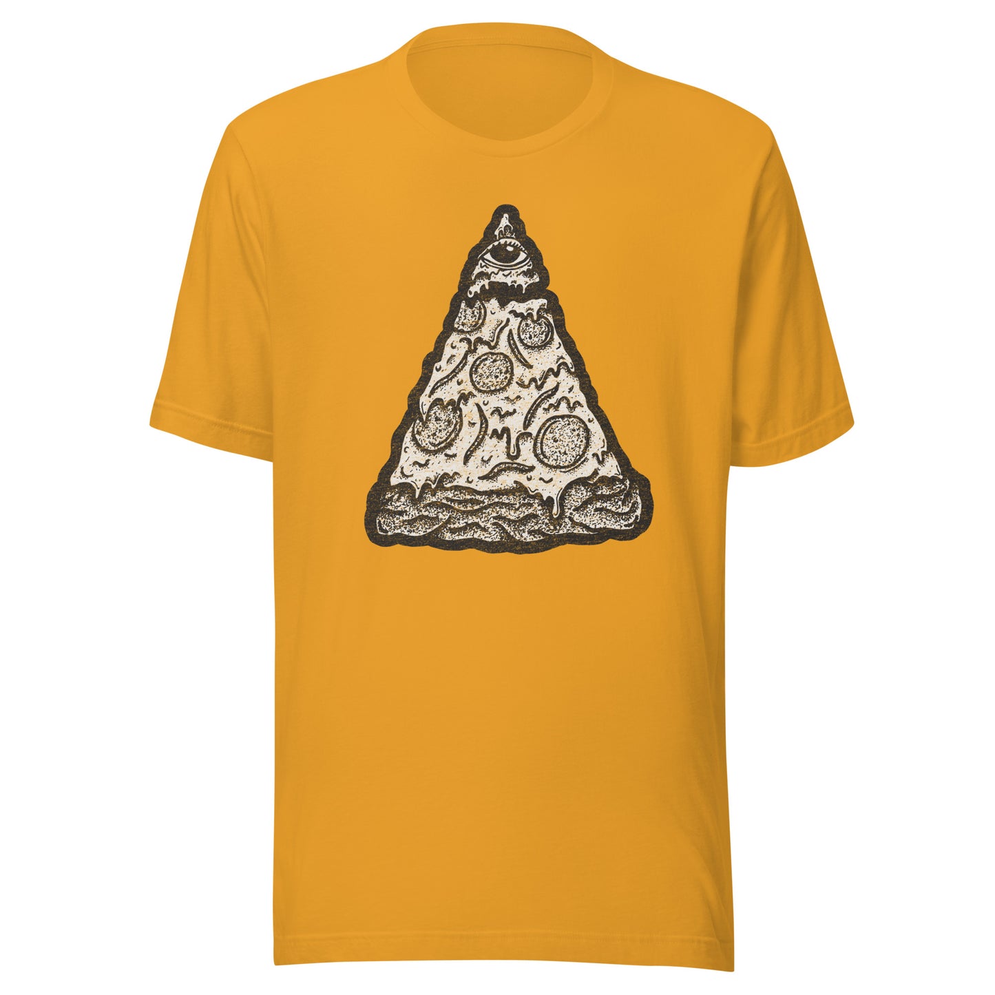 All Knowing Pizza Tee - Blurb Shirts