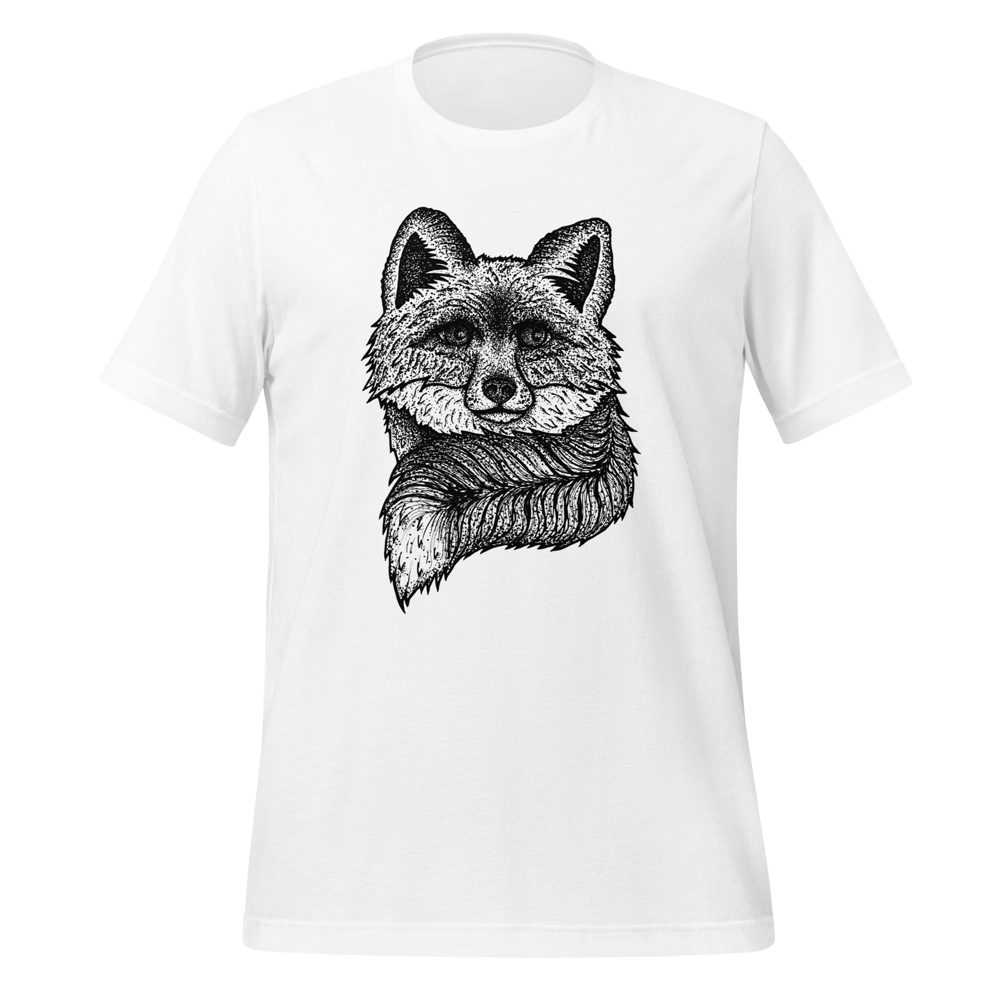 Fox Drawing Tee - Blurb Shirts