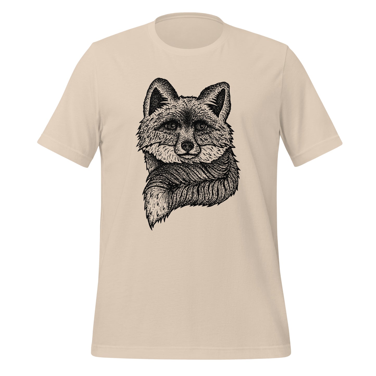 Fox Drawing Tee - Blurb Shirts