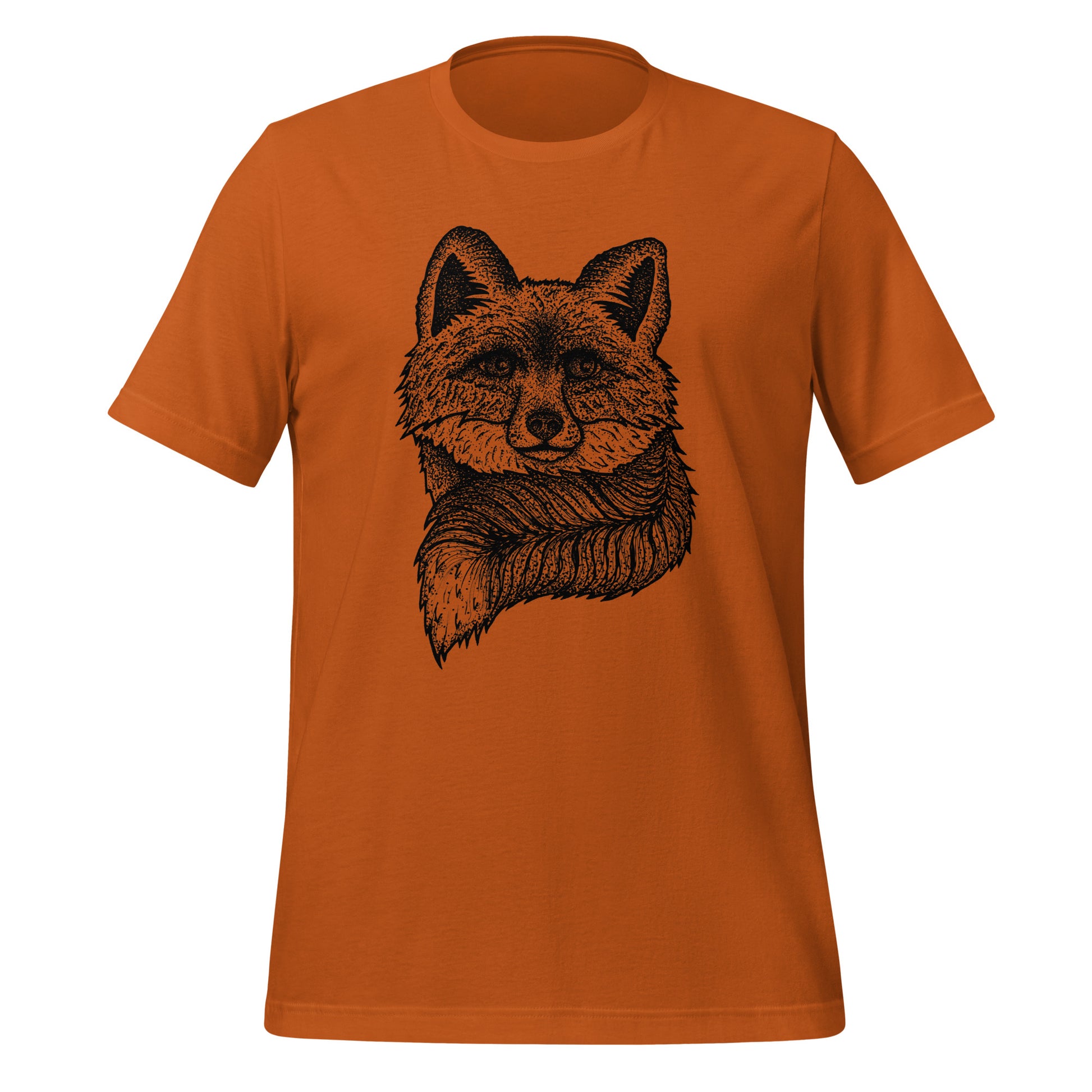 Fox Drawing Tee - Blurb Shirts
