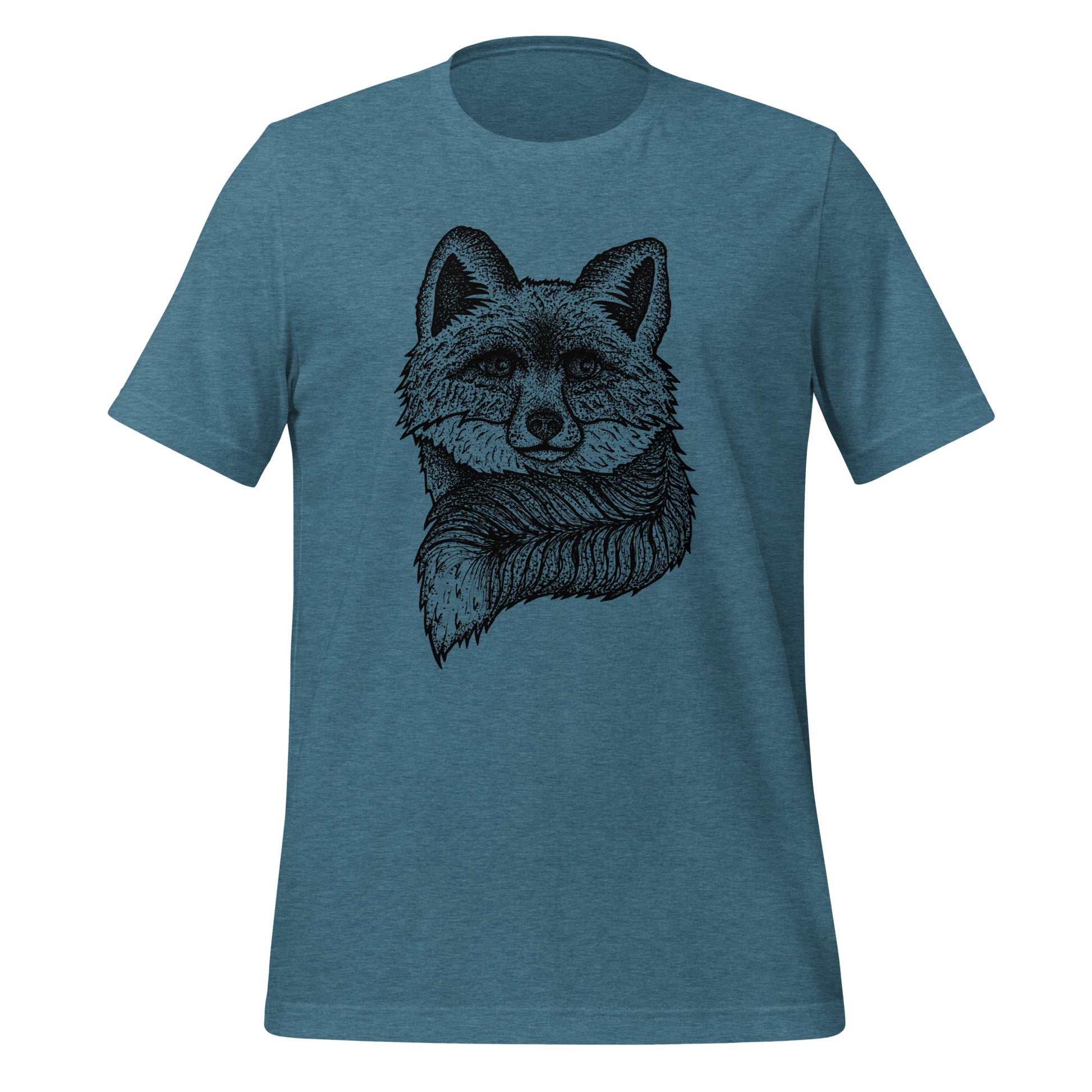 Fox Drawing Tee - Blurb Shirts